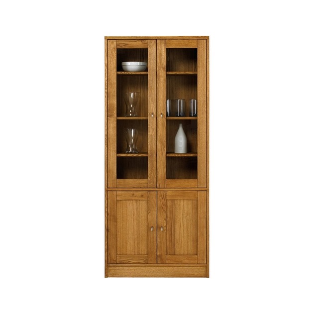 Bild på Ekliden E7 Bred hylla med glas/trädörr