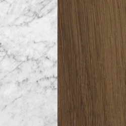 Carrara marmor/ naturell oljad ek ben [+ 6 500 kr]