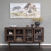 Bild på Löderup sideboard med glas